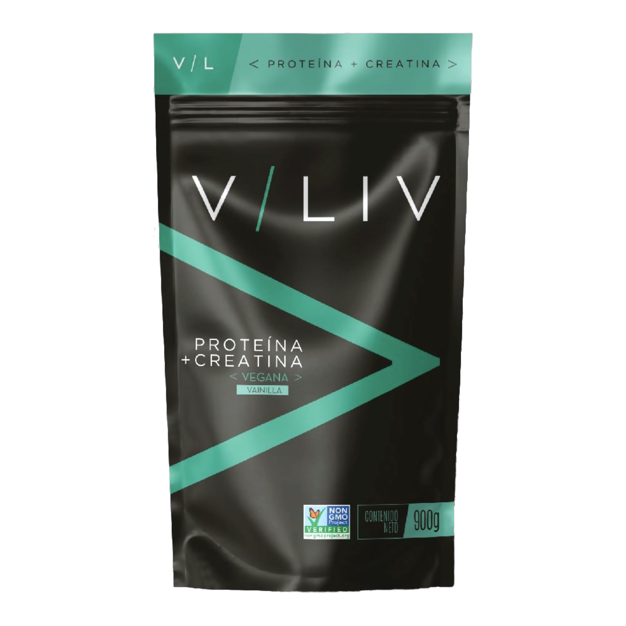 Bolsa VLIV Proteína + Creatina vegana sabor vainilla 900 g