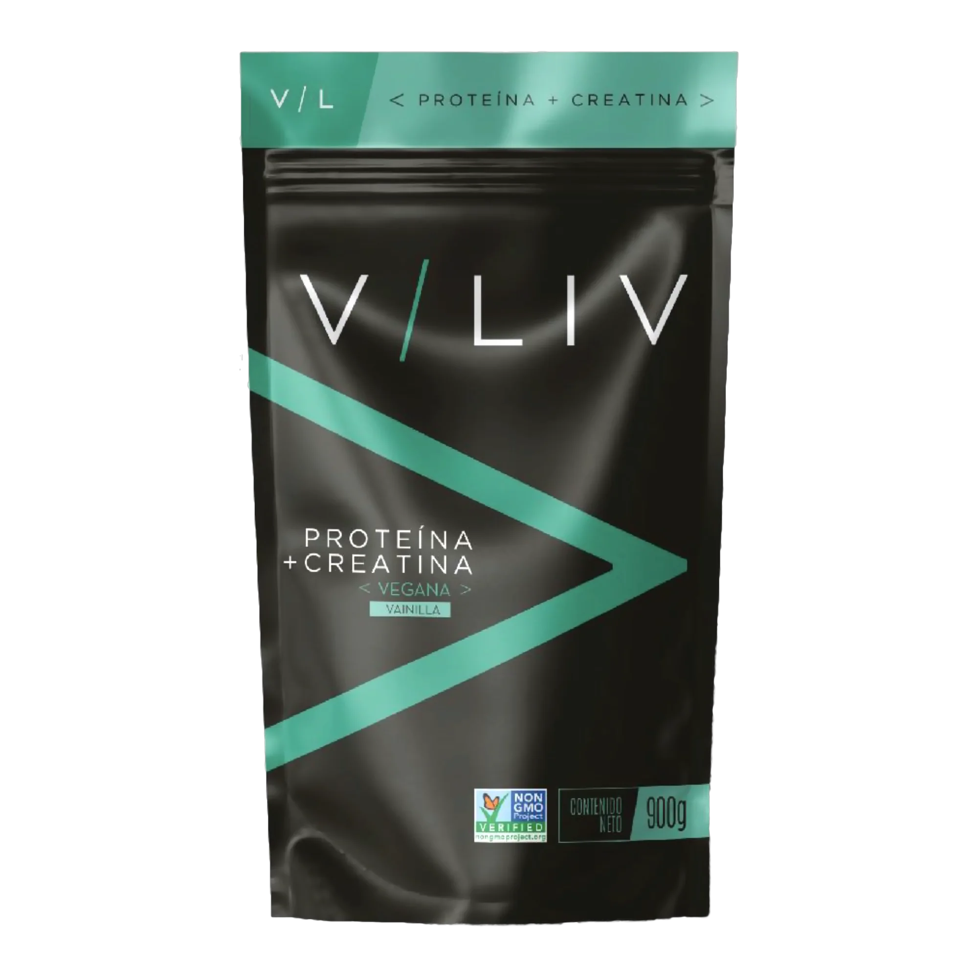 Bolsa de Proteína + Creatina vegana VLIV sabor vainilla
